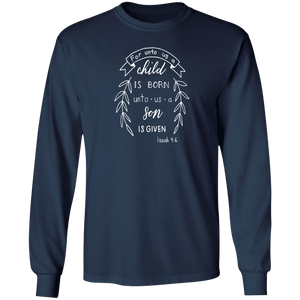 Isaiah 9:6 Soulbreather Scripture Long Sleeve T-Shirt